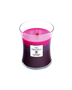 Woodwick Medium Jar Trilogy - Sun Ripened Berries
